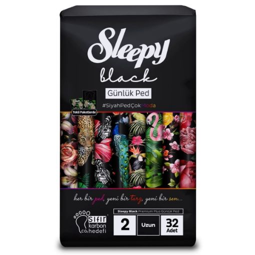 Sleepy Ped Black Günlük Uzun 32  Lı. ürün görseli