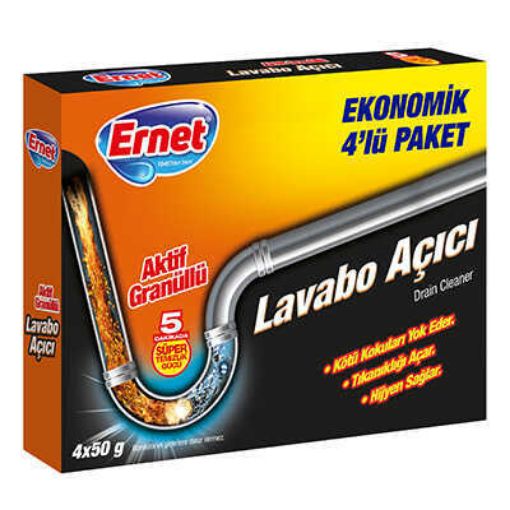 Ernet Lavabo Açıcı 4x50 Gr. ürün görseli