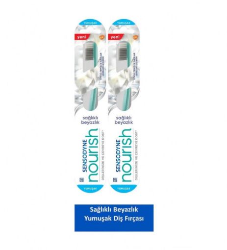 Sensodyne Nourish Sağlıklı Beyazlık Diş Fırçası 1+1. ürün görseli