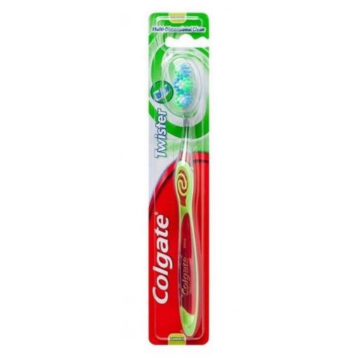 Colgate Twister Spiral Fırça Kılları ile Orta Derin Temizlik Diş Fırçası. ürün görseli