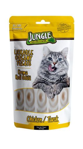 Jungle Tavuk Etli Kedi Ödül Maması 5 x 14 Gr. ürün görseli