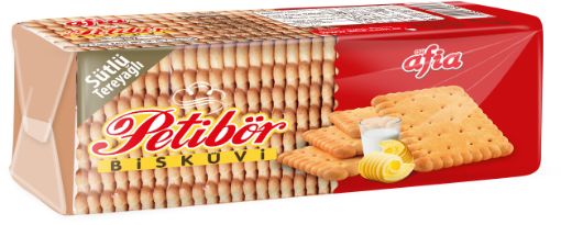 Afia Sütlü Tereyağlı Petibör Bisküvi 180 Gr. ürün görseli