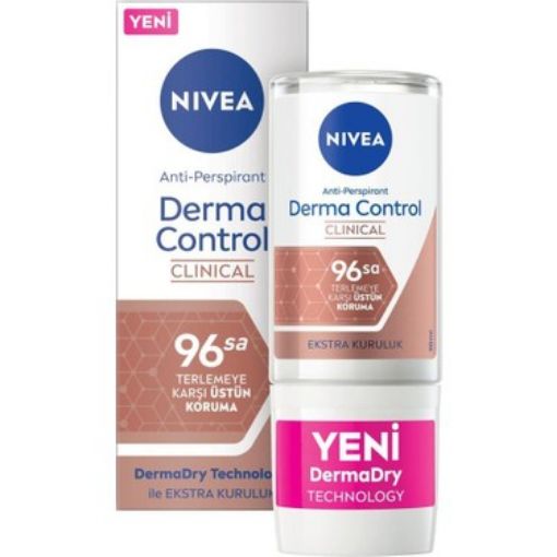 Nivea Derma Control Clinical Kadın Roll-On 50 ml. ürün görseli