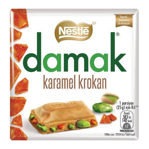 Nestle Damak Karamel Krok 60 Gr Kare. ürün görseli