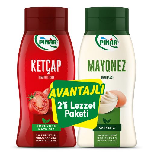 Pınar Ketçap 420 Gr + Mayonez 350 Gr. ürün görseli