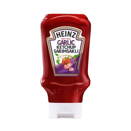 Heinz Sarımsaklı Ketçap 460 Gr. ürün görseli