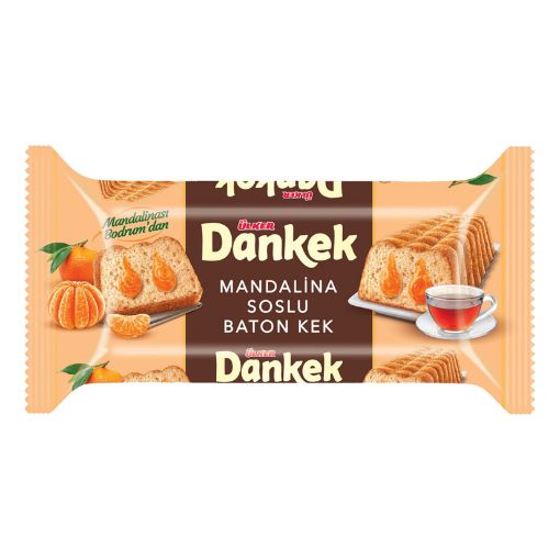 Ülker Dankek Mandalina Soslu Baton Kek 220 Gr. ürün görseli