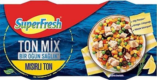 Superfresh Ton Mısırlı Ton Balığı 2 x 150 Gr. ürün görseli