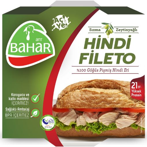 Bahar Tavuk Hindi Fleto 120 Gr. ürün görseli