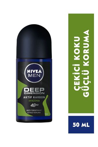 Nivea Deo Roll-On Deep Amazonia Erkek 50 ml. ürün görseli