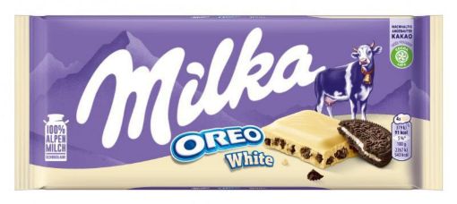 Milka Oreo Beyaz Tablet Çikolata 100 Gr. ürün görseli