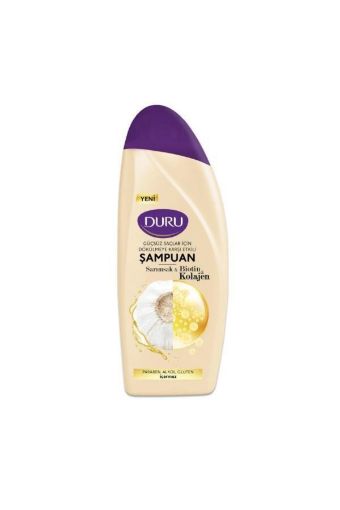 Duru Sarımsak & Biotin ve Kolajen Güçsüz Saçlar İçin Dökülme Karşıtı Şampuan 500 ml. ürün görseli