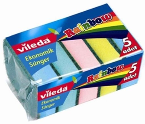 Vileda Rainbow Sünger 5 Adet. ürün görseli