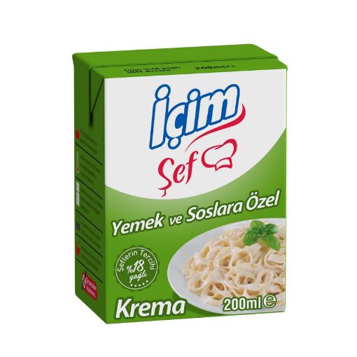 İçim Şef Yemeklik Krema 200 ml. ürün görseli