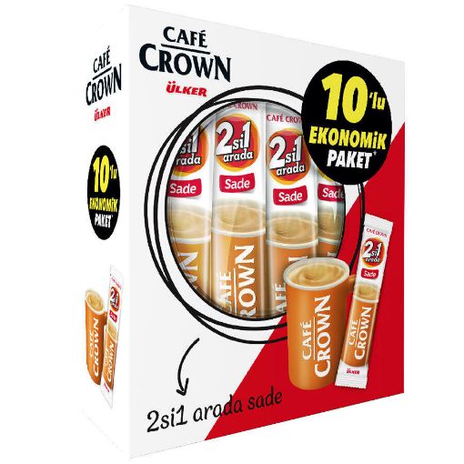 Ülker Tek 2 In 1 Cafe Crown 10*11 Gr. ürün görseli