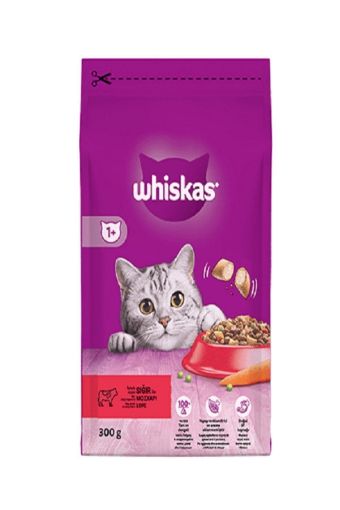 Whiskas Kuru Biftek Havuç Kedi Maması 300 Gr. ürün görseli