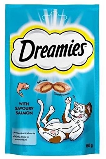 Dreamies Somonlu Kedi Ödül Maması 60 Gr. ürün görseli