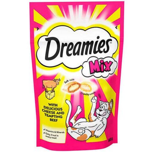 Dreamies Sığırlı ve Peynirli Kedi Ödül Maması 60 Gr. ürün görseli