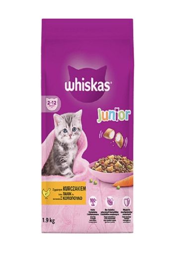 Whiskas Tavuklu Yavru Kuru Kedi Maması 1.9 kg. ürün görseli