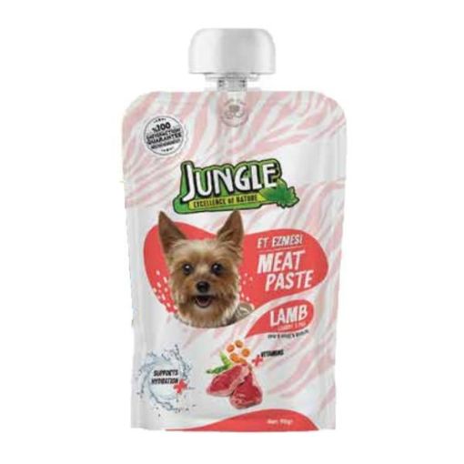 Jungle Kuzu & Havuçlu Et Ezmesi Kedi Ödül Maması 90 Gr. ürün görseli