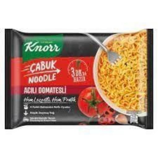 Knorr Acılı Domatesli Çabuk Noodle 67 Gr. ürün görseli