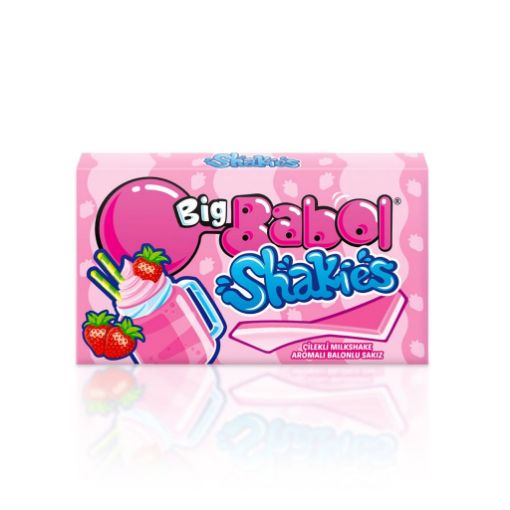 Big Babol Shakies Çilekli Sakız Cüzdan 26 Gr. ürün görseli