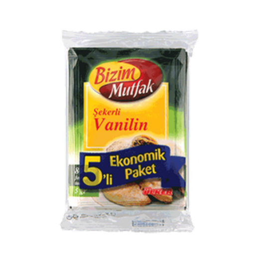 Bizim Mutfak Şekerli Vanilin 5 Adet 25 Gr. ürün görseli