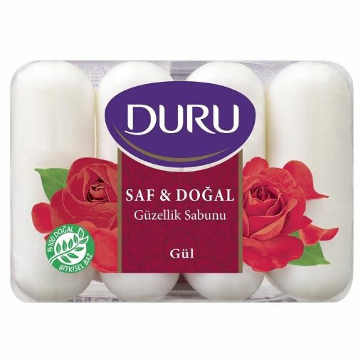 Duru Saf & Doğal Gül Kokulu Güzellik Sabunu 4x70 Gr. ürün görseli