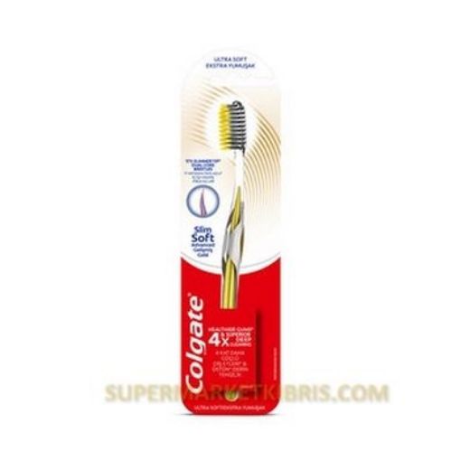 Colgate Slim Soft Gelişmiş Gold Ekstra Yumuşak Diş Fırçası. ürün görseli