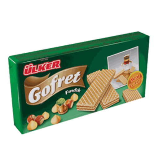 Ülker Deluxe Gofret Fındık Kremalı 220 Gr. ürün görseli