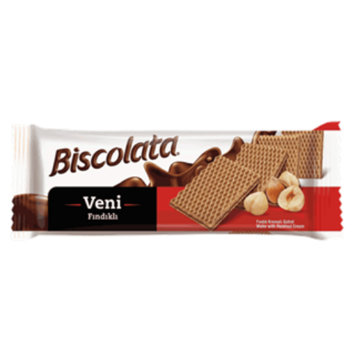 Biscolata Veni Fındık Kremalı Gofret 50 Gr. ürün görseli