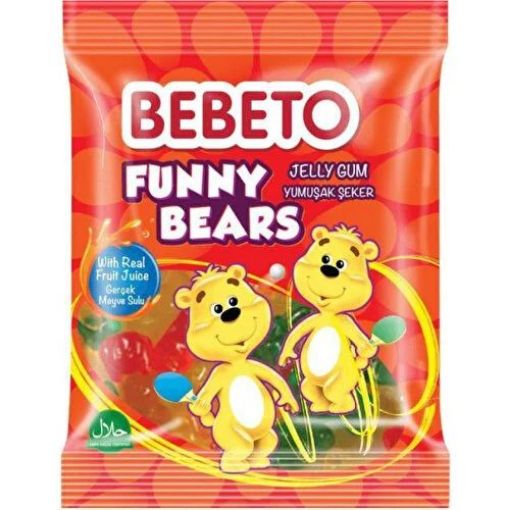 Bebeto Jelibon 80 Gr Funny Bears 3746. ürün görseli