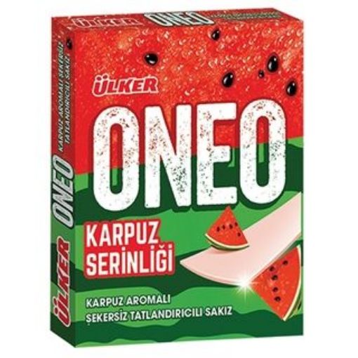 Ülker Oneo Karpuz Aromalı Draje Sakız 21 Gr. ürün görseli