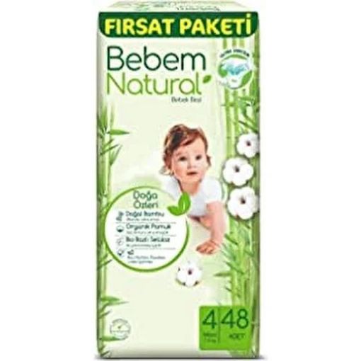 Bebem Natural Fırsat Paket 4 Maxı 48 Lı. ürün görseli