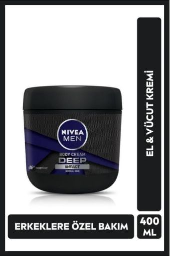 Nivea Men Deep El ve Vücut Bakım Kremi 400 ml. ürün görseli