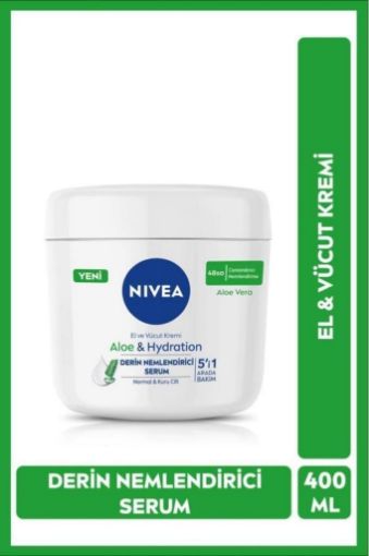 Nivea Aloe Vera El ve Vücut Bakım Kremi 400 ml. ürün görseli