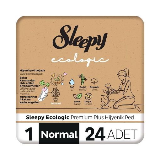 Sleepy Ped Natural Süper Eko Normal 24  Lü. ürün görseli