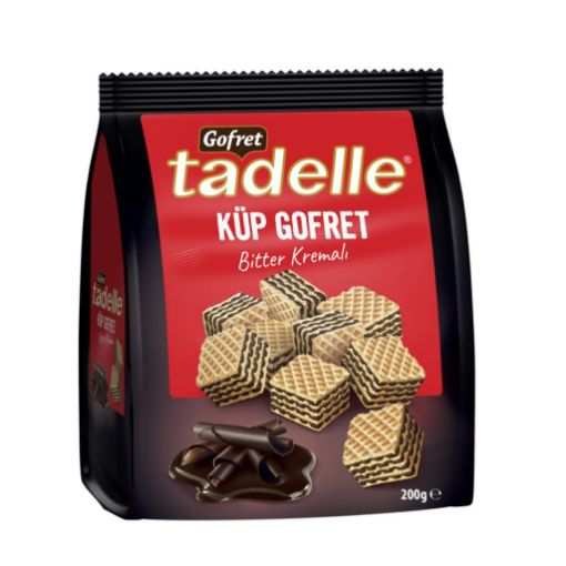 Tadelle Bitter Kremalı Küp Gofret 200 Gr. ürün görseli