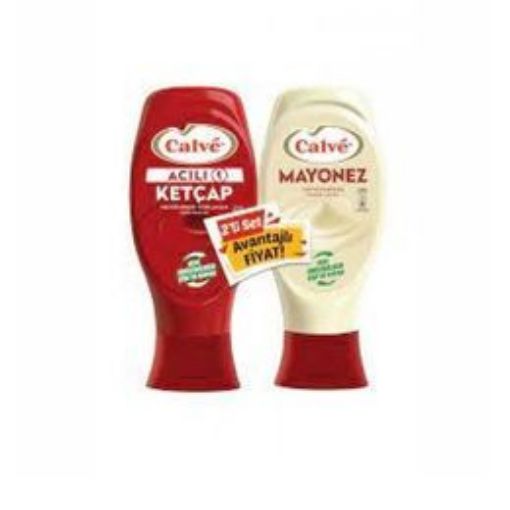 Calve Acılı Ketçap 430 Gr + Mayonez 380 Gr. ürün görseli