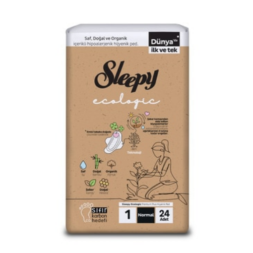 Sleepy Ped Ecologıc Süper Eko Normal 24  Lu. ürün görseli