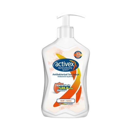 Activex Antibakteriyel Aktif Sıvı Sabun 500 ml. ürün görseli