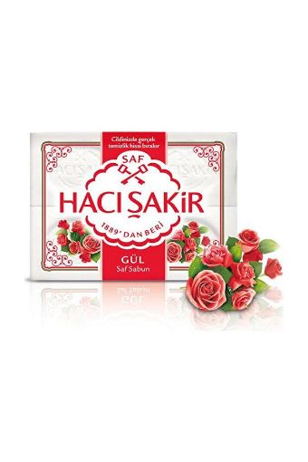 Hacı Şakir Gül Kokulu Saf Sabun 4x150 Gr. ürün görseli