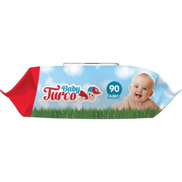 Resim Baby Turco Islak Havlu 90  Lı Bebek