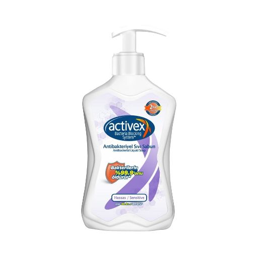 Activex Antibakteriyel Hassas Sıvı Sabun 500 ml. ürün görseli