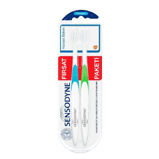 Sensodyne Hassas Temizlik Diş Fırçası 1+1. ürün görseli