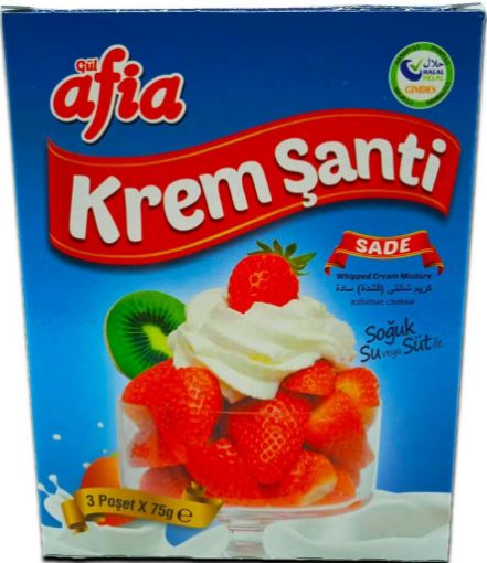 Afia Krem Şanti Sade 3*75 Gr. ürün görseli