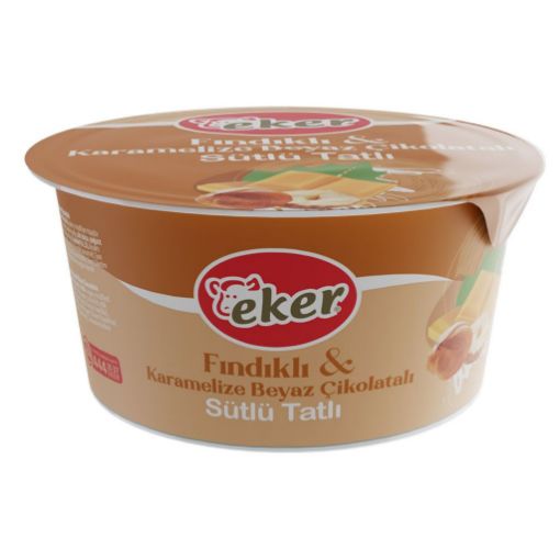 Eker Fındıklı Karamelize Beyaz Çikolatalı Tatlı 125 Gr. ürün görseli