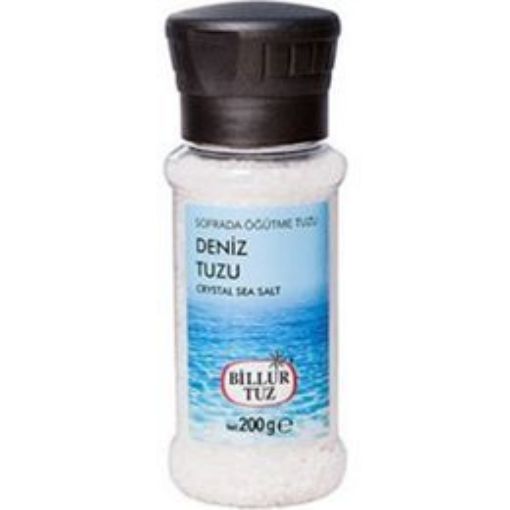 Billur Tuz Sofrada Öğütme Deniz Tuzu 200 Gr. ürün görseli