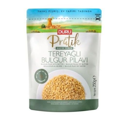 Duru Bakliyat Pratik Tereyağlı Bulgur Pilavı 250 Gr. ürün görseli