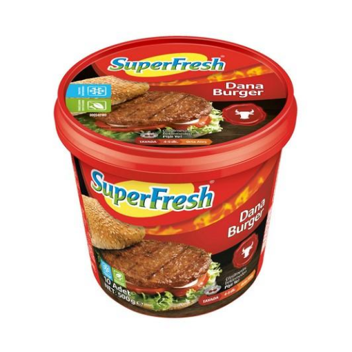 Superfresh Gourmet Hamburger Köfte 500 Gr. ürün görseli